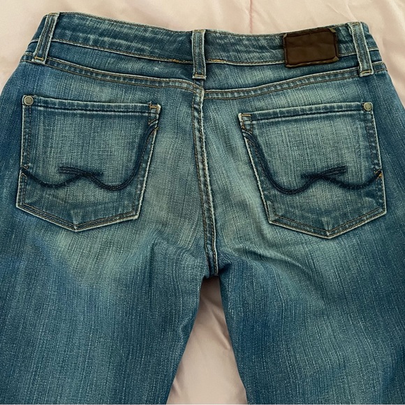 E.D.J. Denim Purist Jo Anna Bootcut women’s western low rise jeans, size 27” - Picture 11 of 16